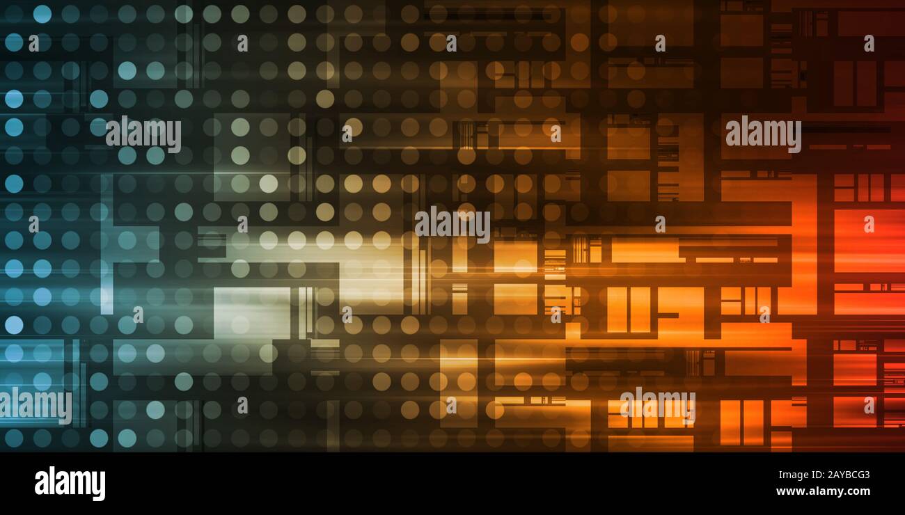 La Business Intelligence Foto Stock