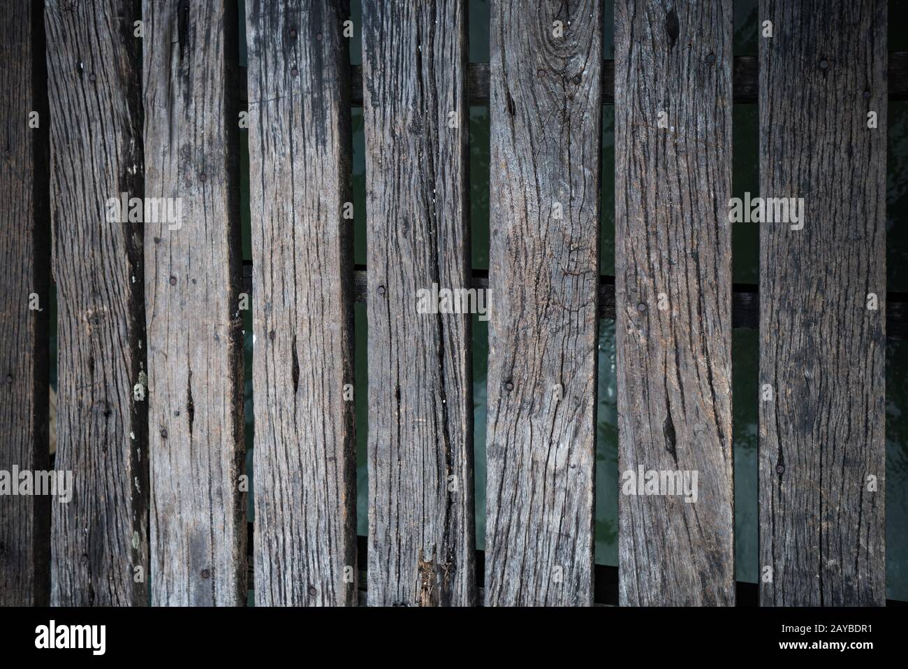 Sfondo di legno vecchio texture Foto Stock