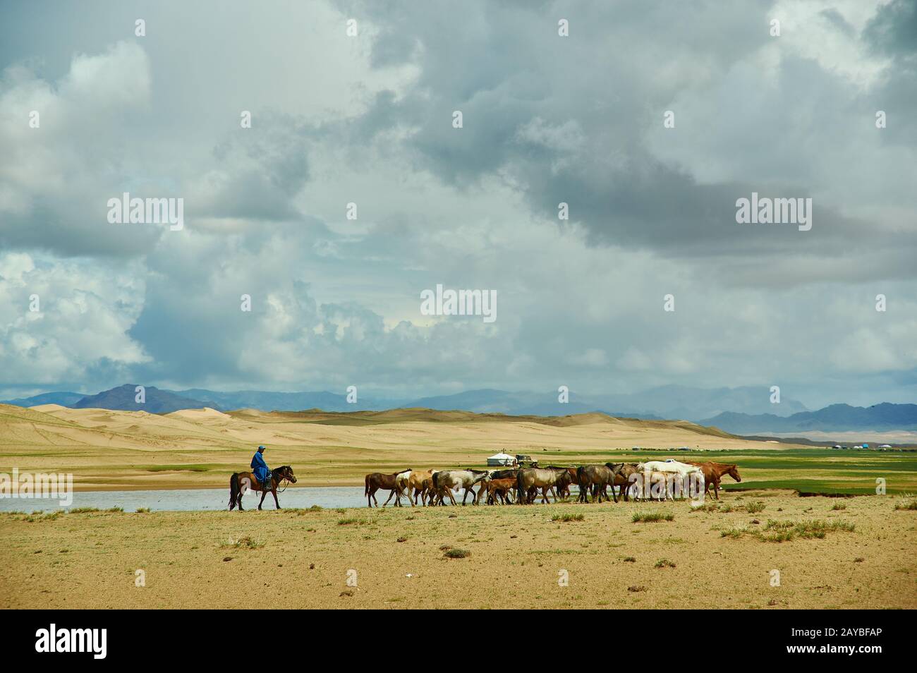 Sands Mongol Els Foto Stock