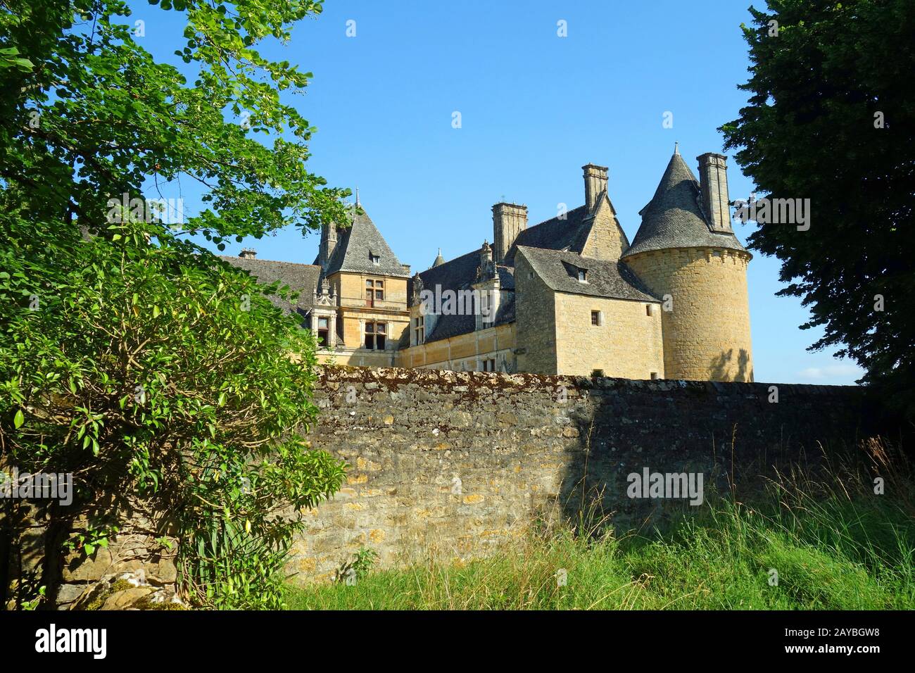 Castello di Montal a Saint Jean Lespinasse Foto Stock