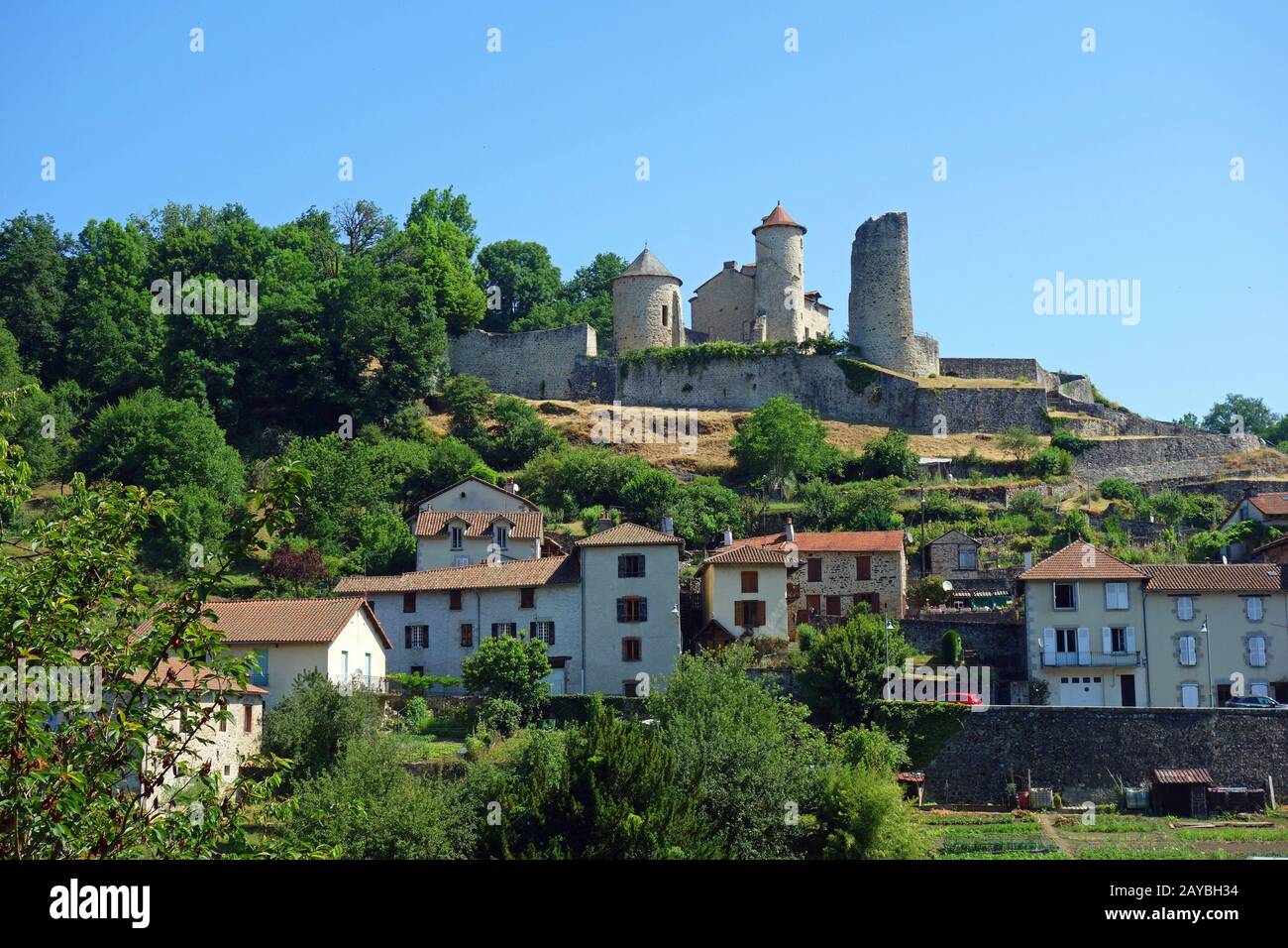 Laroquebrou in Francia Foto Stock