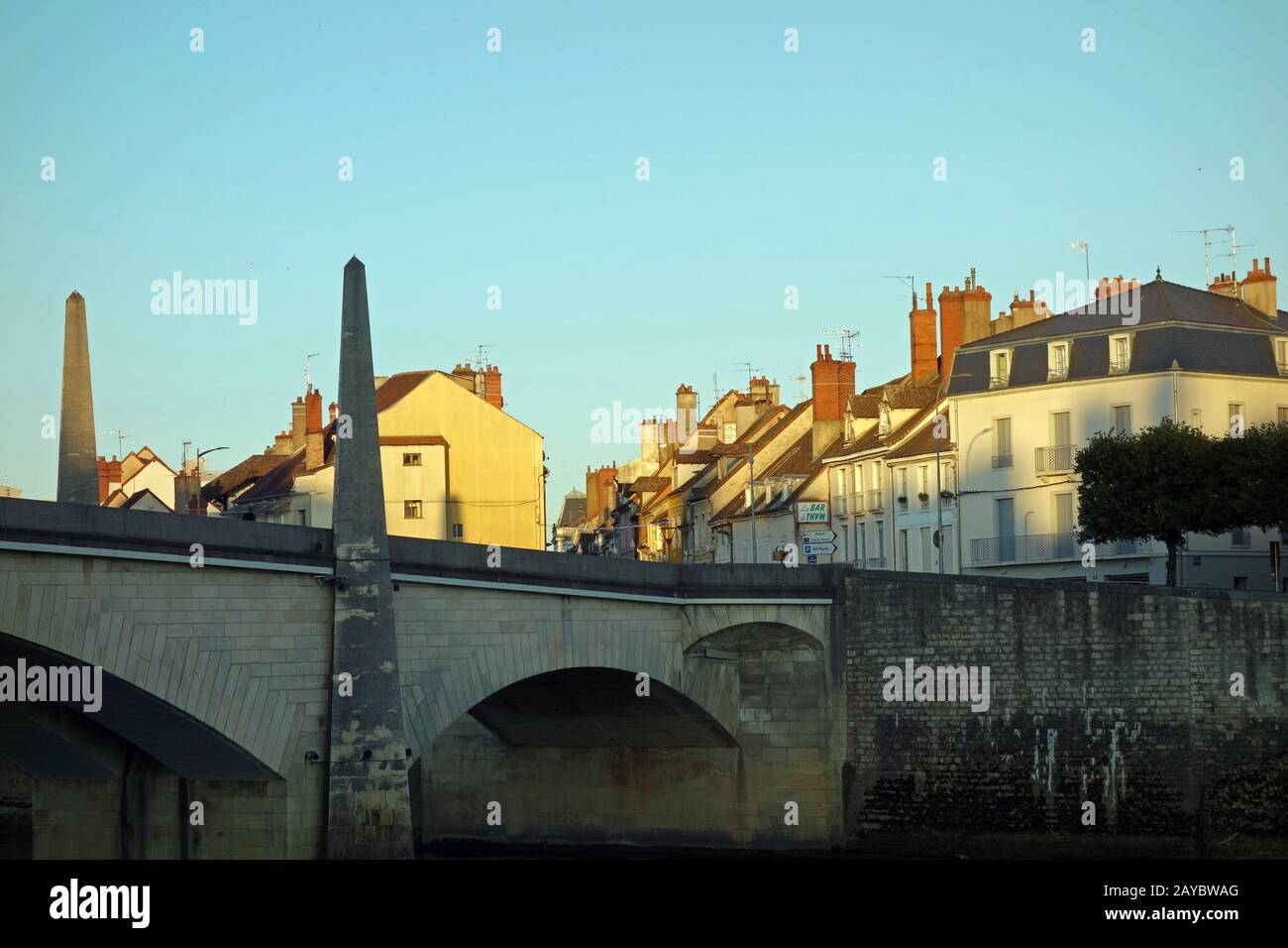 Chalon-sur-Saone in Francia Foto Stock