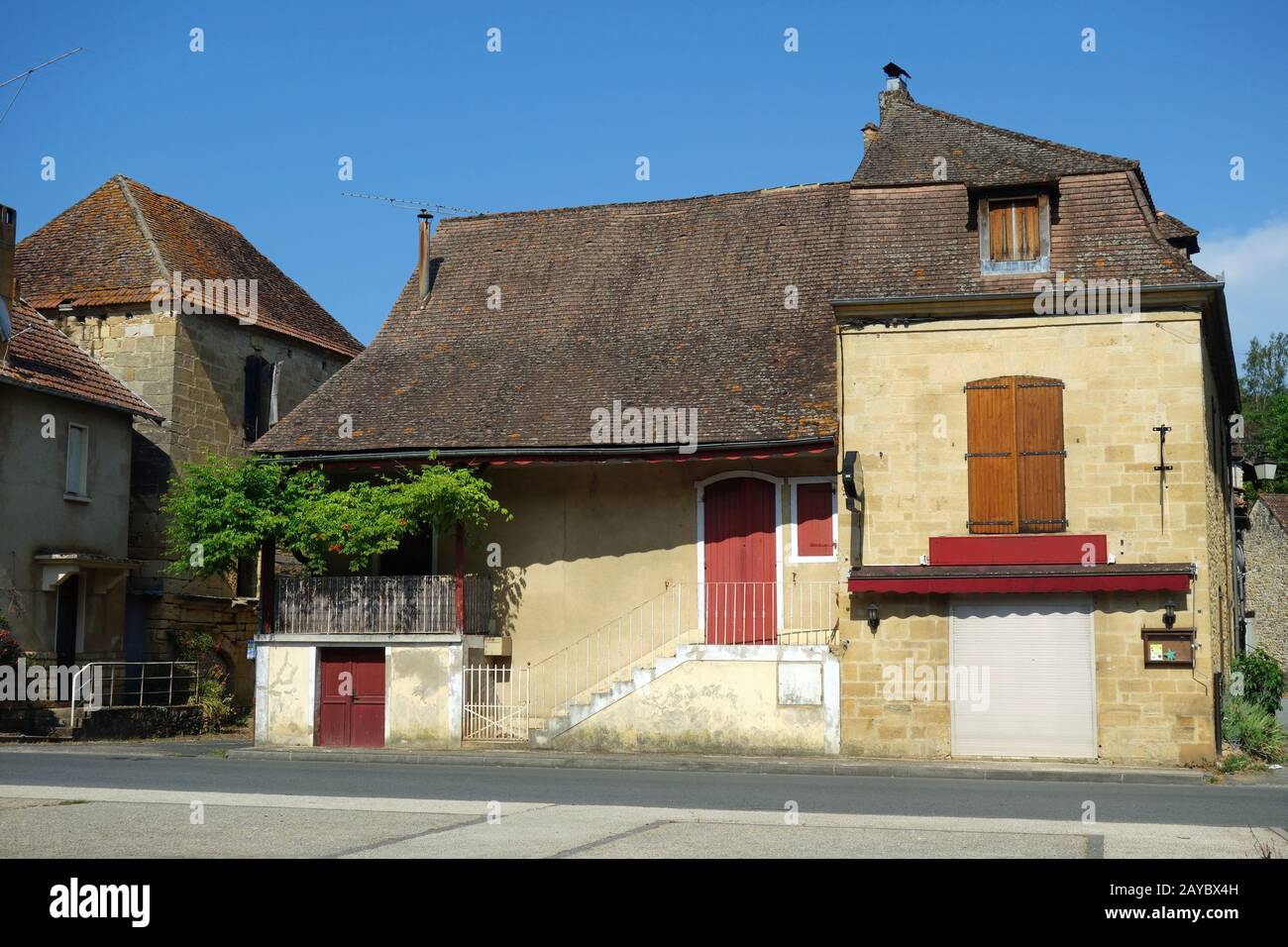 Saint Pompont in Francia Foto Stock