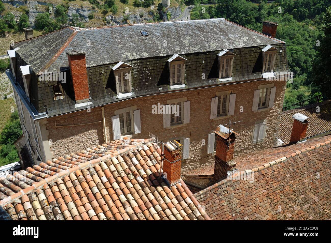 Rocamadour in Francia Foto Stock