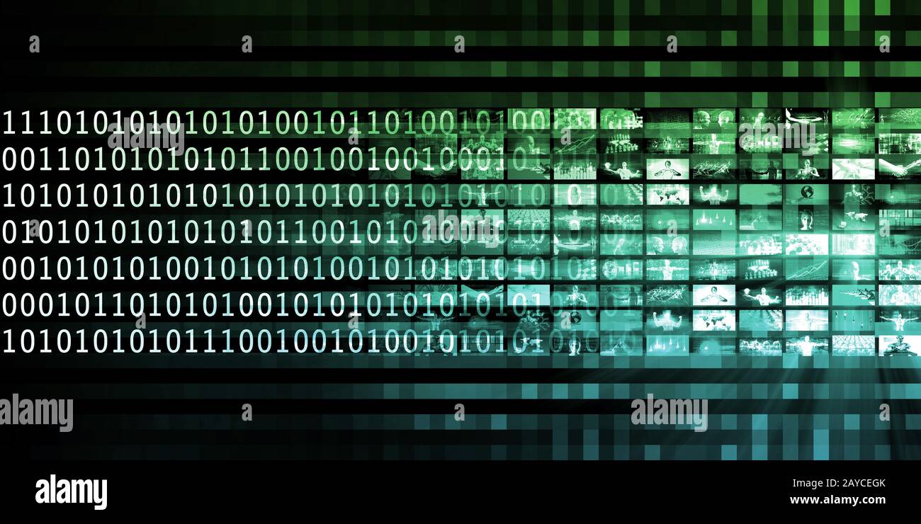 Trasformazione dei dati Foto Stock