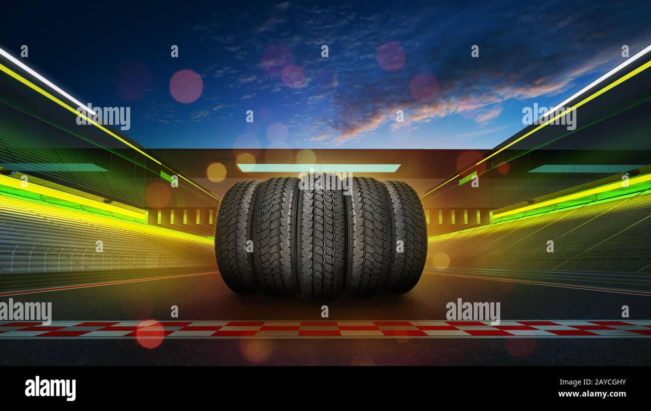 Car race track start line immagini e fotografie stock ad alta risoluzione -  Alamy