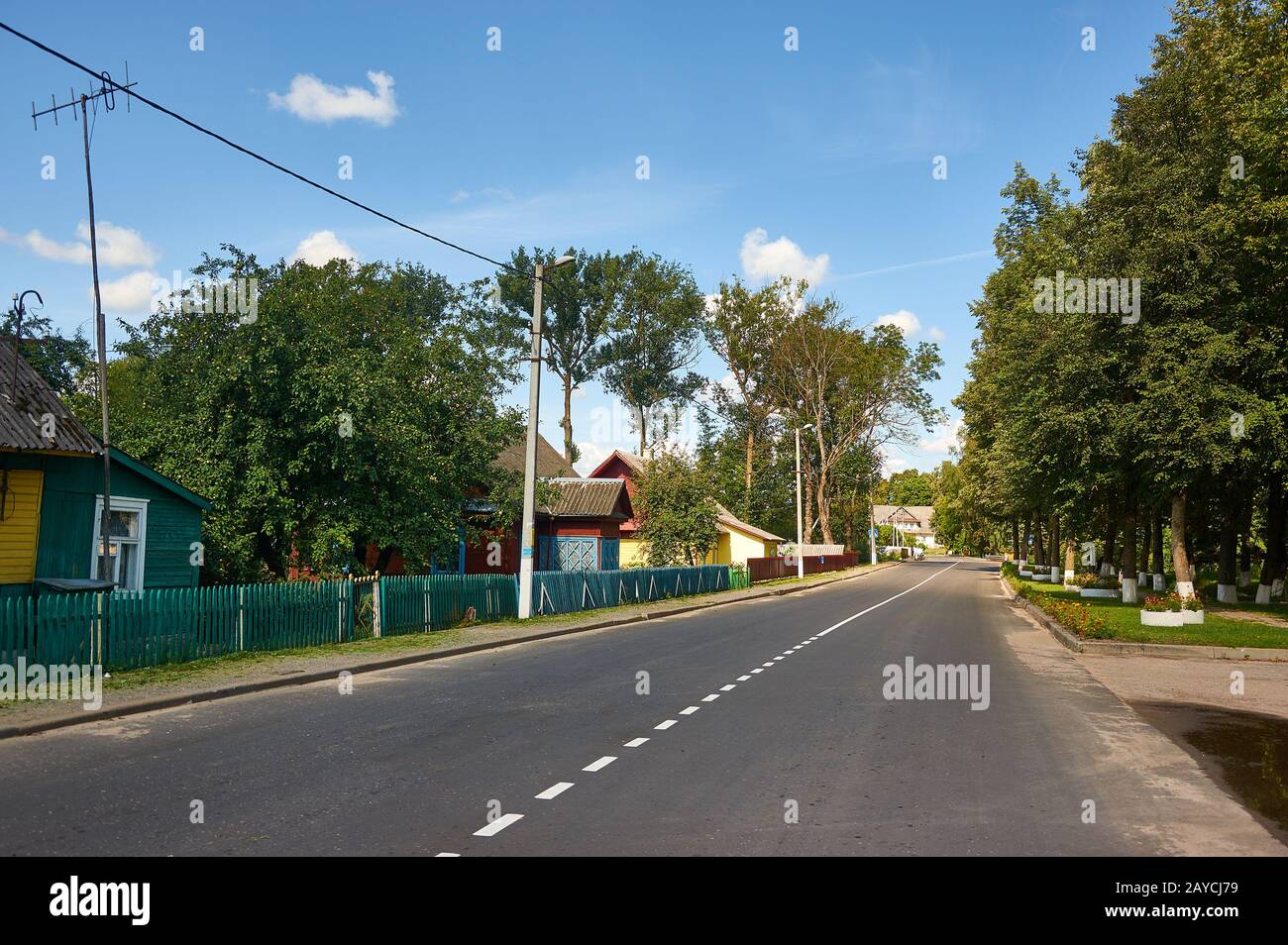 Villaggio di Svir Foto Stock