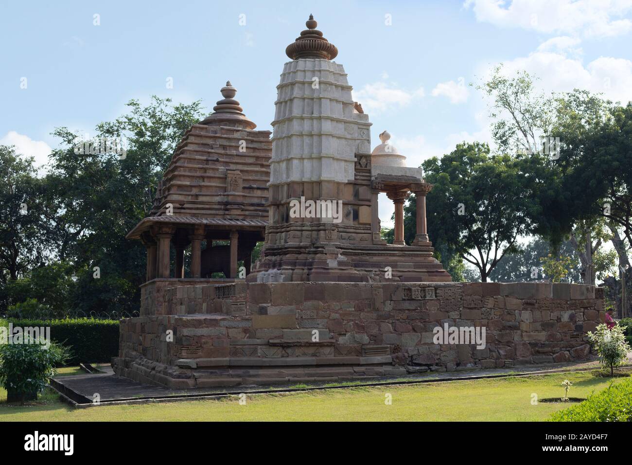 Tempio Di Varaha, Khajuraho, Madhya Pradesh, India Foto Stock