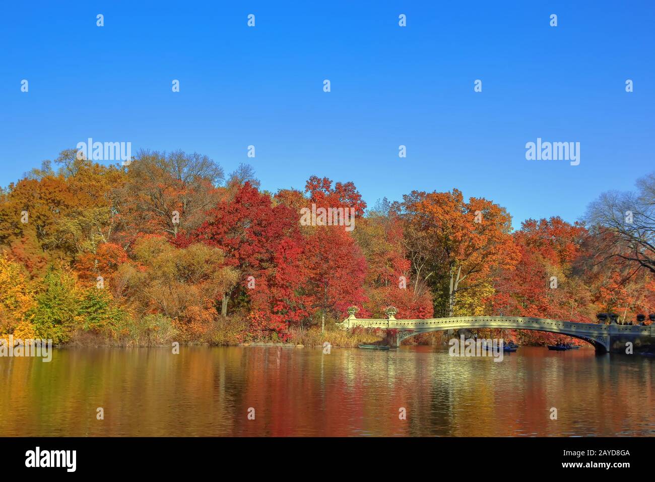 Il Central Park di New York City, Stati Uniti d'America Foto Stock