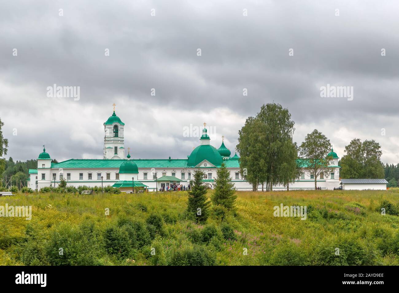 Monastero Alexander Svirsky, Russia Foto Stock