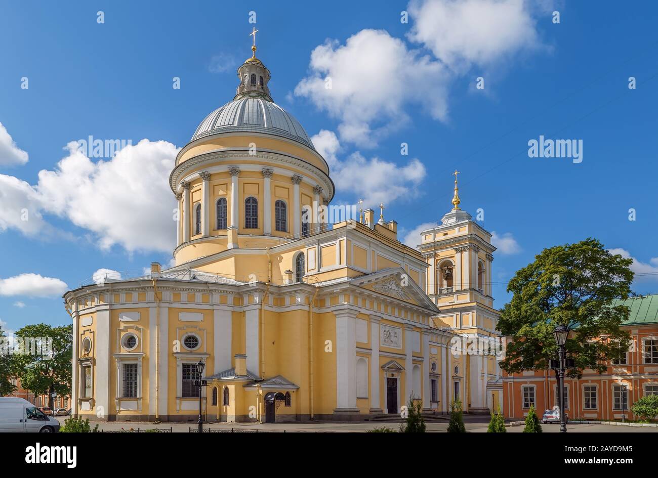 Alexander Nevsky Lavra, San Pietroburgo, Russia Foto Stock