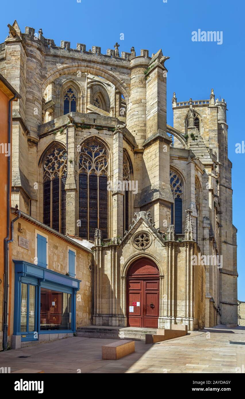 Cattedrale di Narbonne, Francia Foto Stock