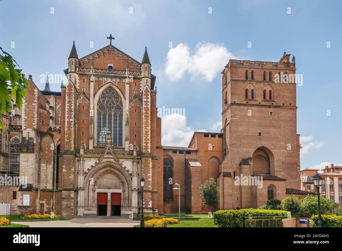 Cattedrale di Tolosa, Francia Foto Stock