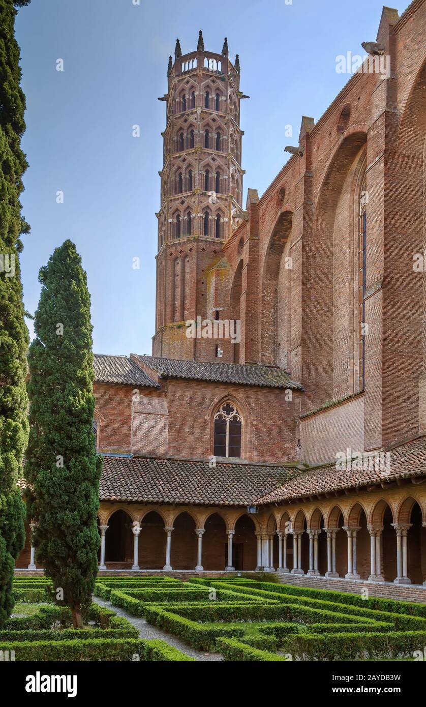 Chiesa dei Giacobini, Toulouse, Francia Foto Stock