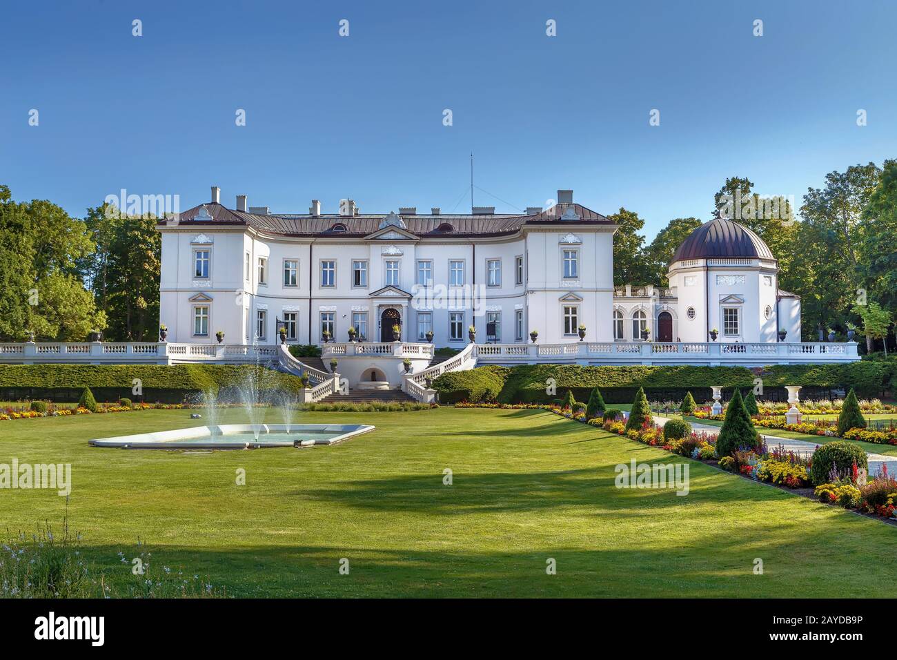 Palazzo Tiskeviciai, Palanga Foto Stock