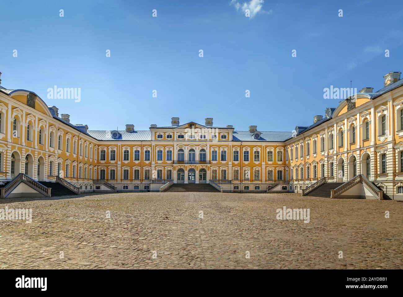 Rundale Palace, Lettonia Foto Stock
