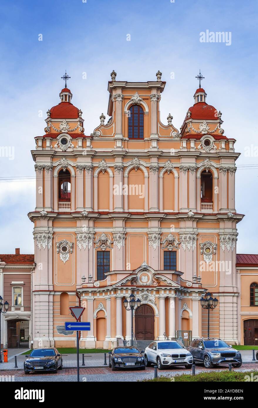 Chiesa di San Casimiro, Vilnius Foto Stock