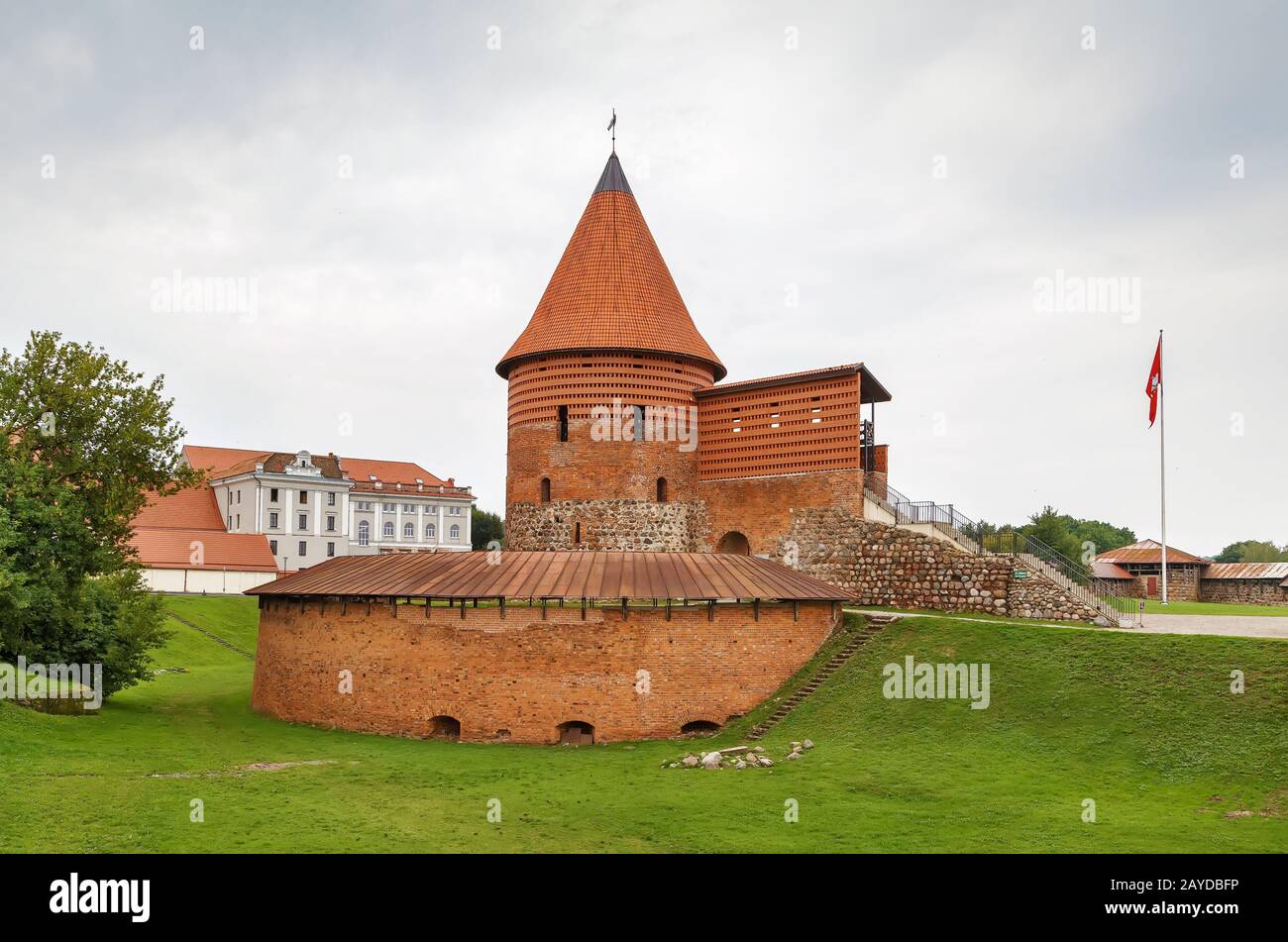 Il castello di Kaunas, Lituania Foto Stock