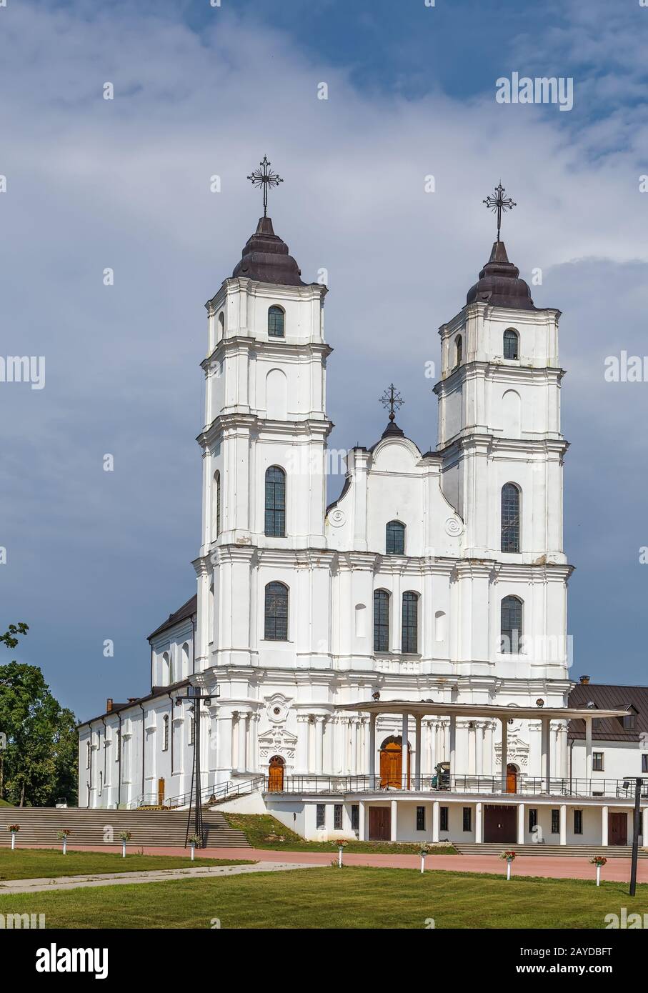 Basilica dell'Assunzione, Aglona, Lettonia Foto Stock