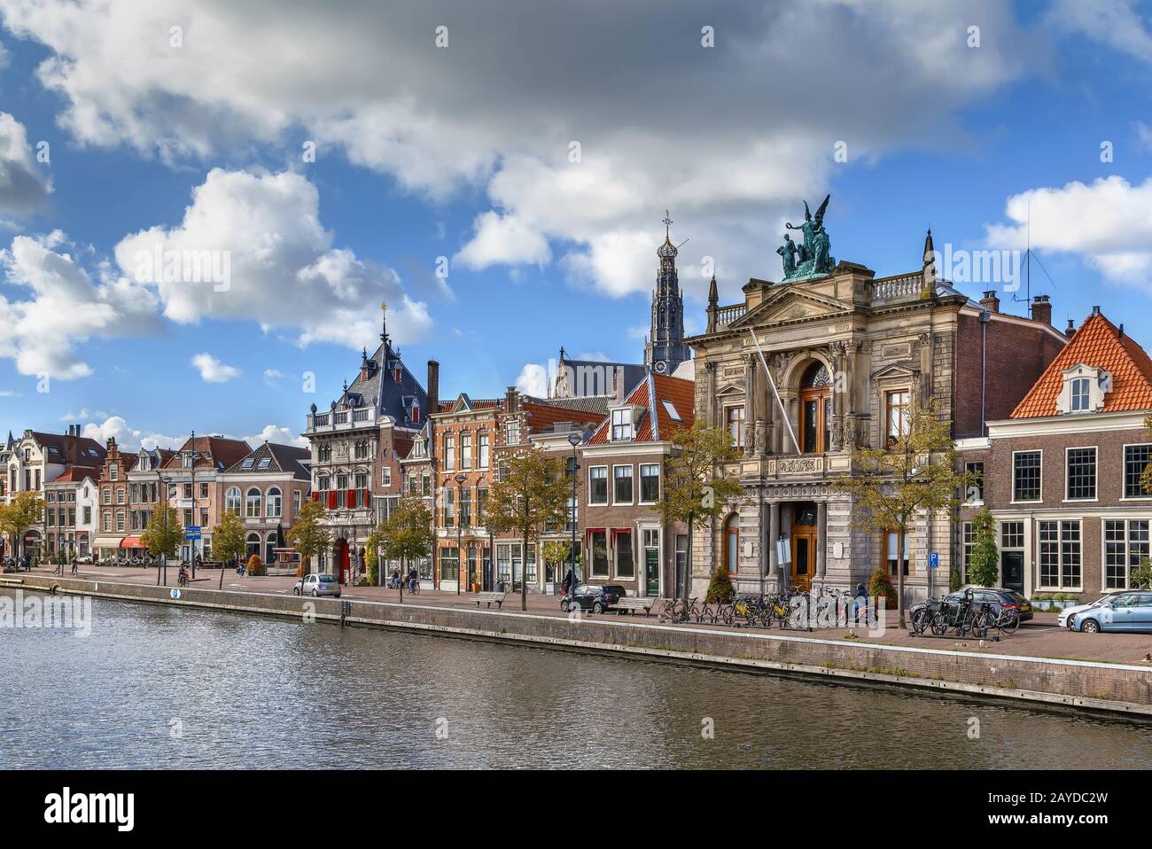 Argine a Haarlem, Nitherlands Foto Stock