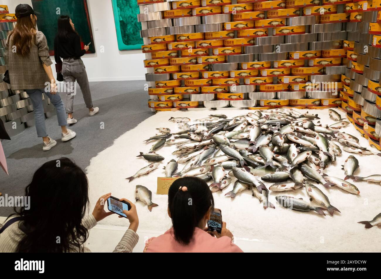 L'Art Taipei Expo è il punto di riferimento dell'Asia Foto Stock