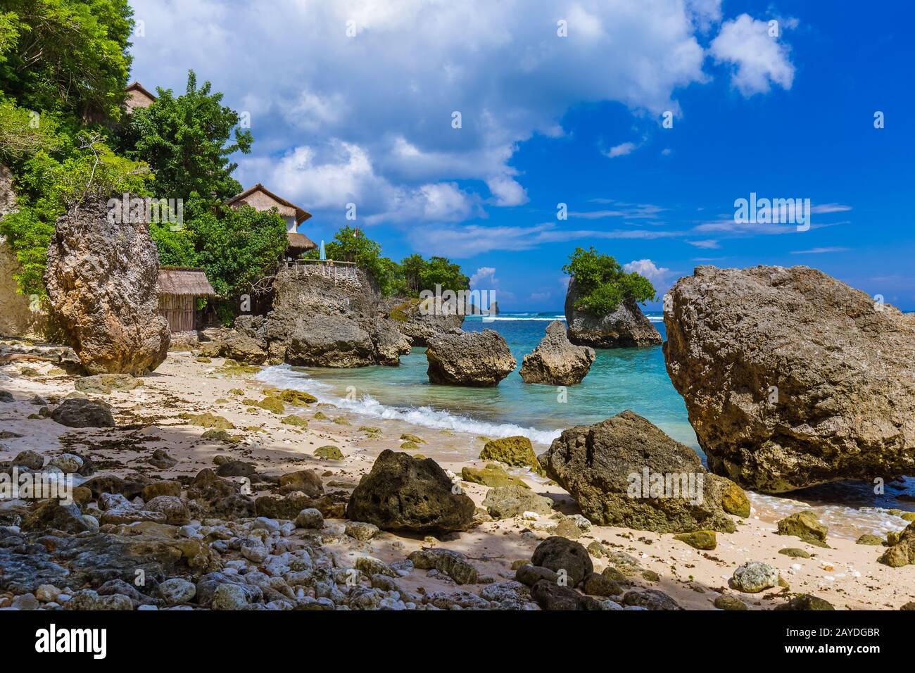 Impossibile Beach - Bali Indonesia Foto Stock