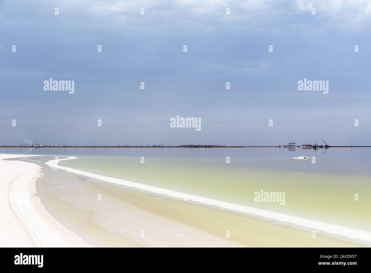 bel paesaggio salino, Foto Stock