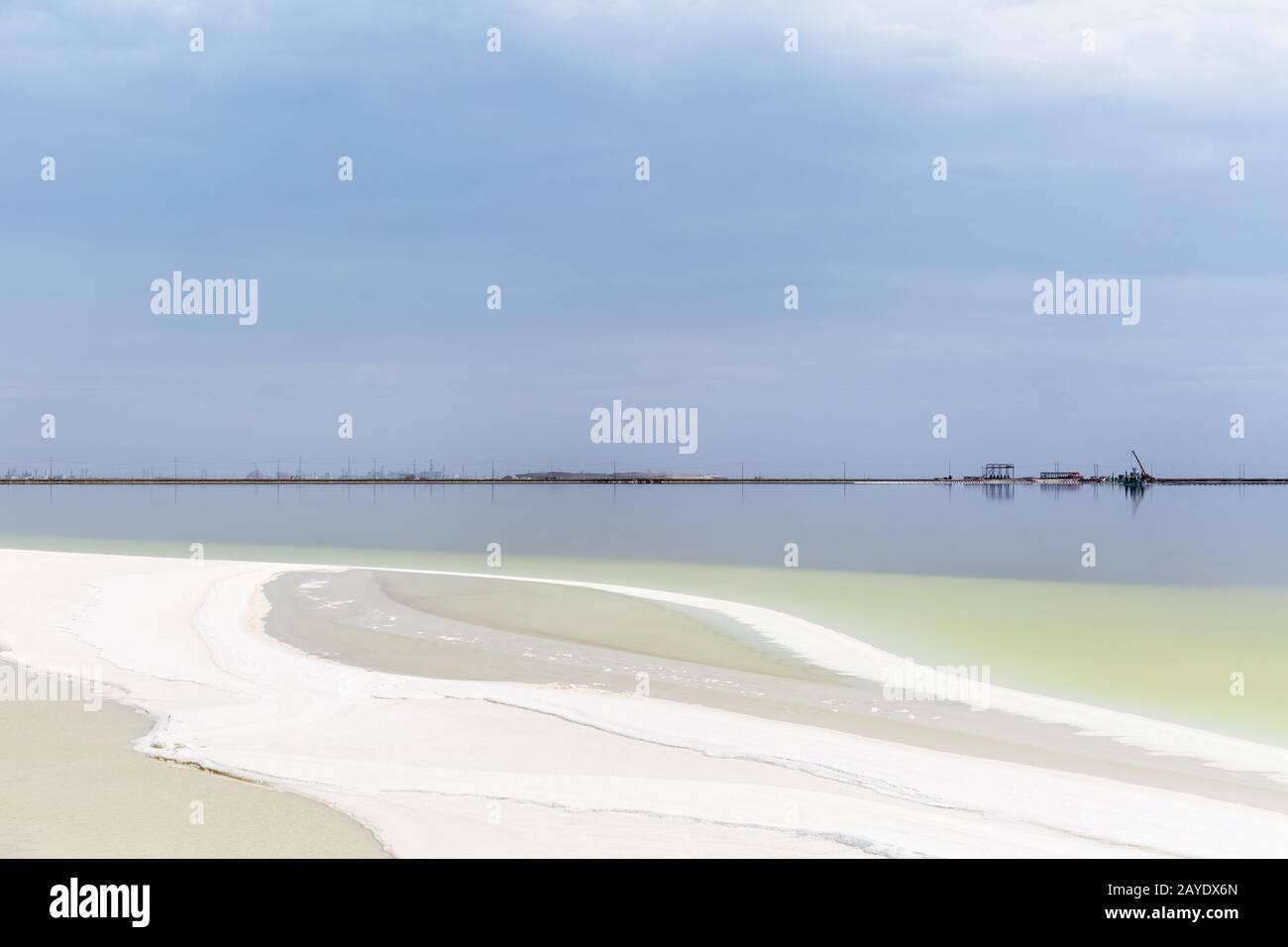 salino paesaggio Foto Stock