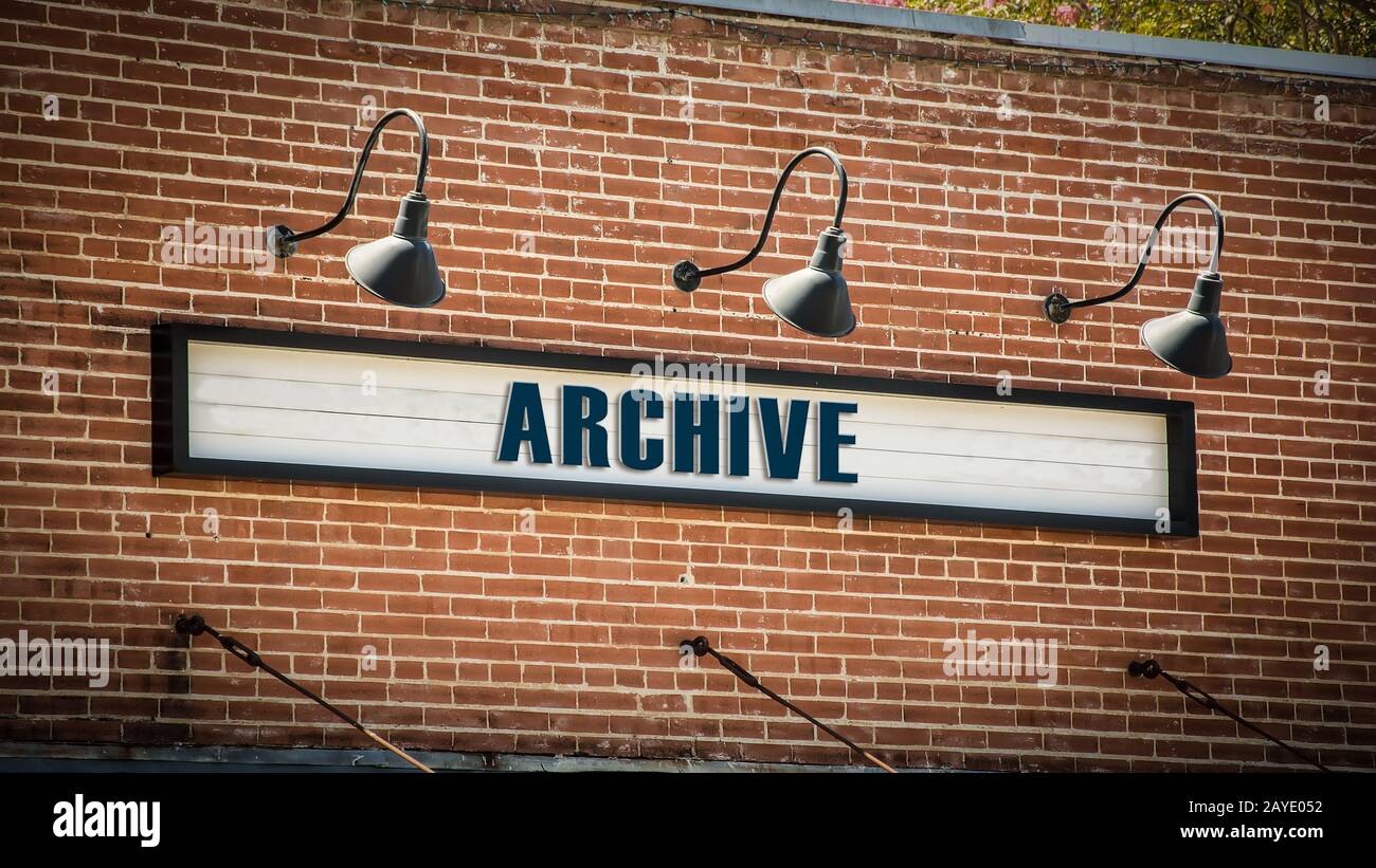 Un cartello stradale in archivio Foto Stock