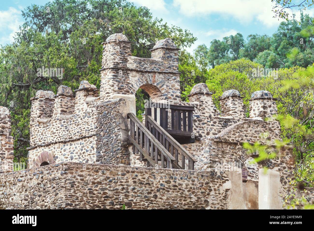 UNESCO Fasilides Bath Africa Etiopia Foto Stock