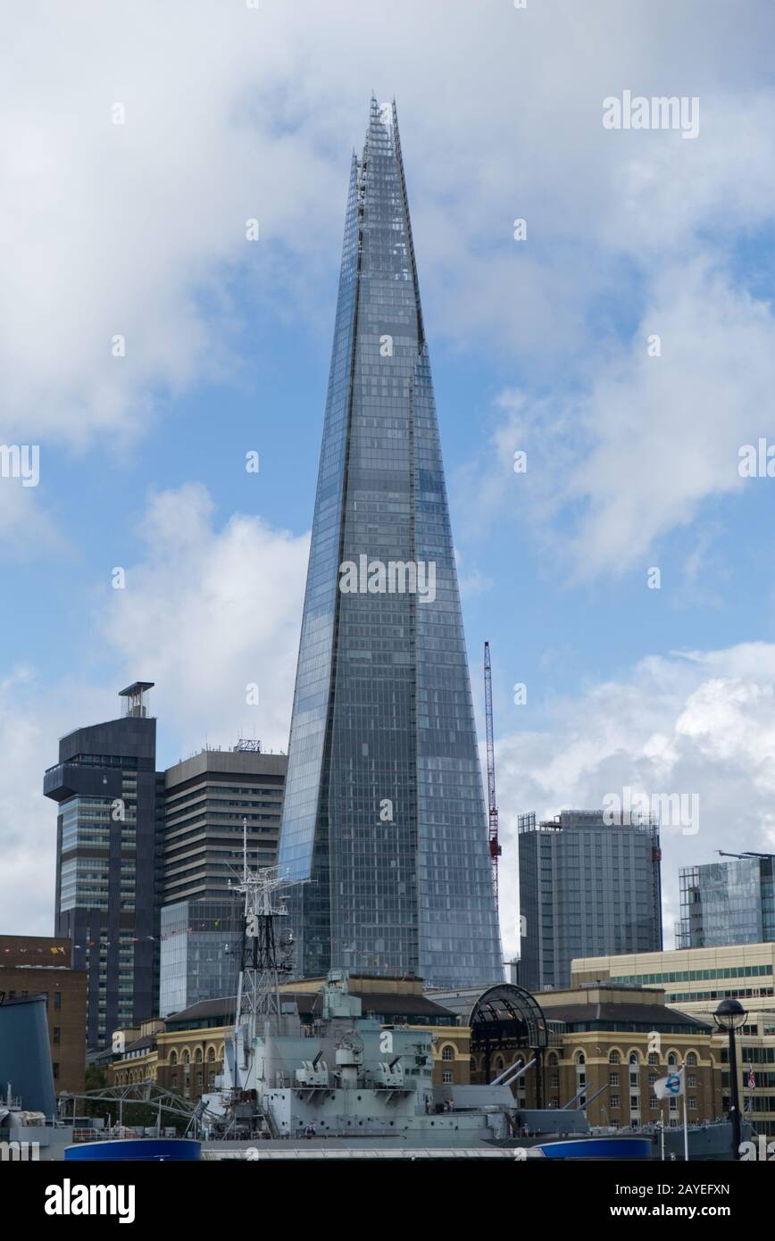 Shard, Londra, Gran Bretagna Foto Stock