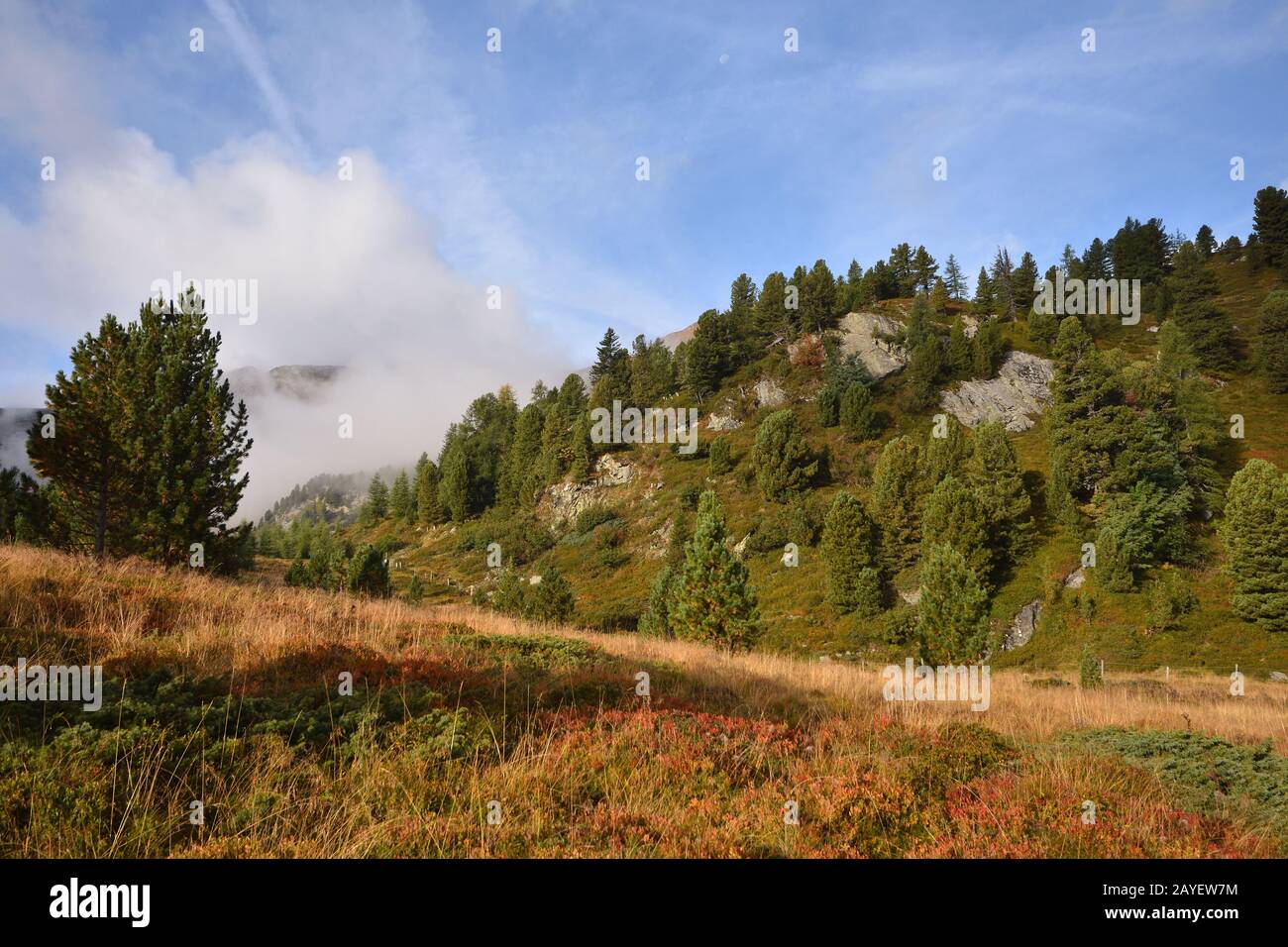 Alpi Gurktal con Windebensee Foto Stock