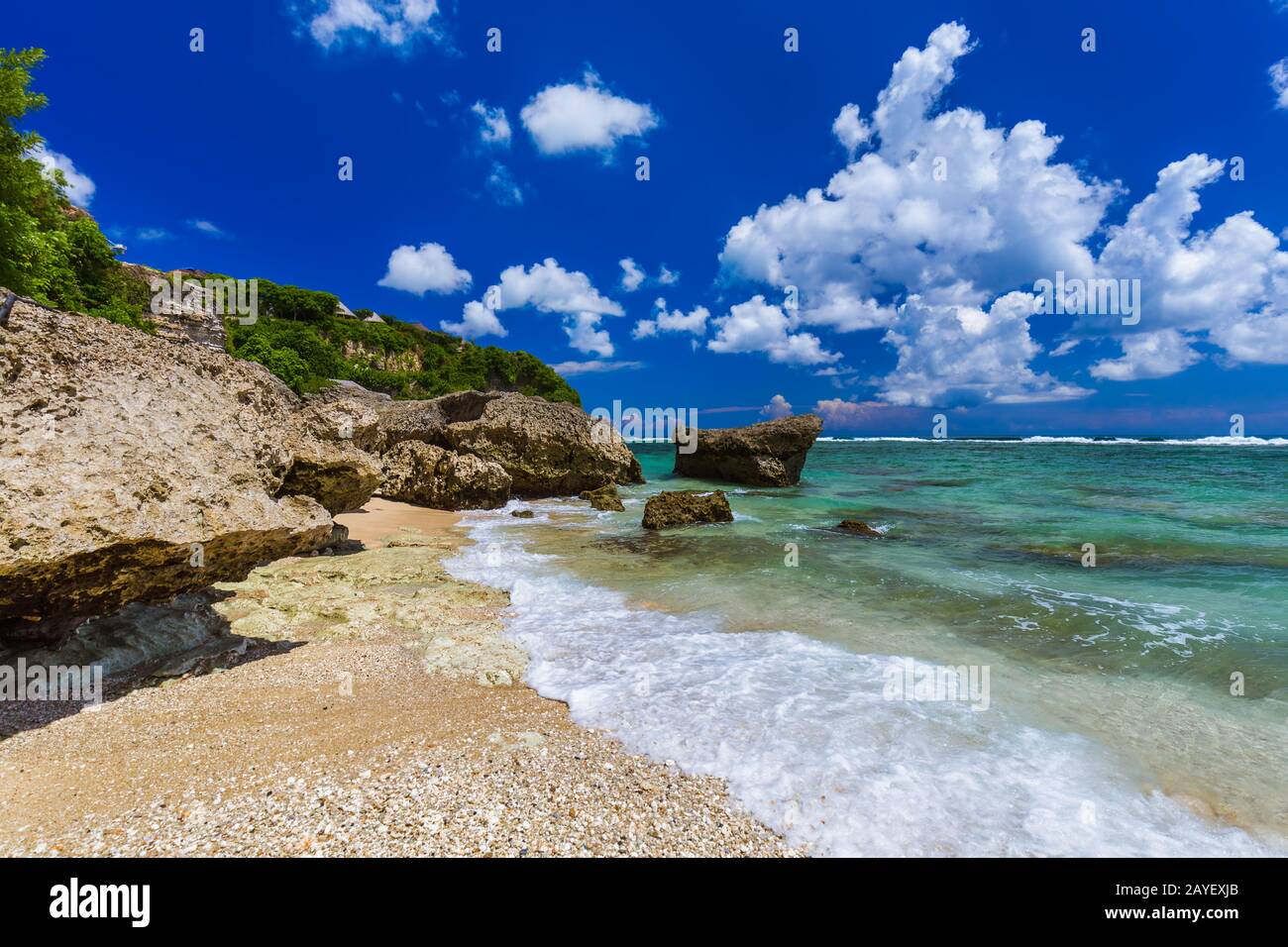 Bingin Beach - Bali Indonesia Foto Stock