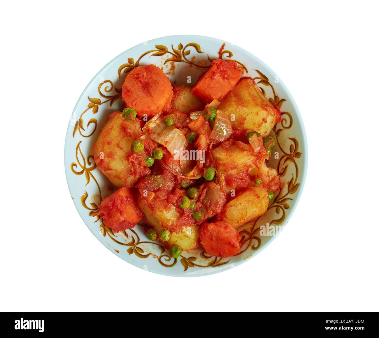 Marqa batata, cucina tunisina, Foto Stock