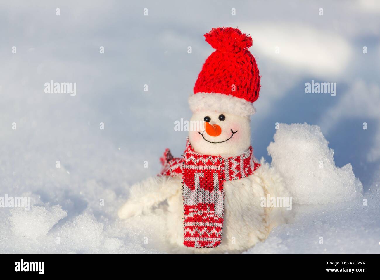 Pupazzo di neve Foto Stock
