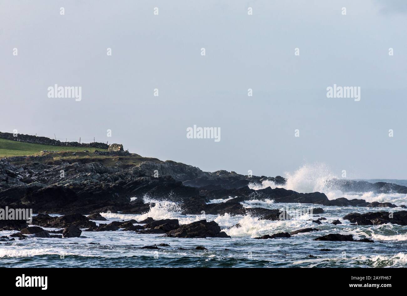 Wild Atlantic Way Costa Ad Ardara, County Donegal, Irlanda. Foto Stock