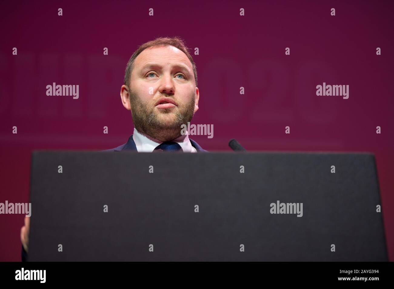 Glasgow, Regno Unito. 15th Feb, 2020. UK Labor Party Hustings per il vice leader del partito laburista britannico 2020. Nella Foto: Ian Murray Mp. Credito: Colin Fisher/Alamy Live News Foto Stock