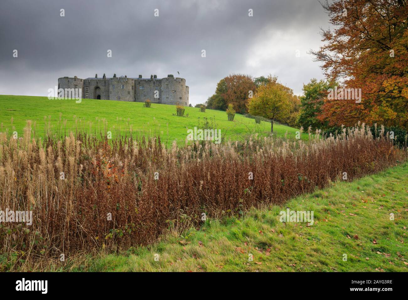 Chirk Castle Nel Galles Del Nord Foto Stock