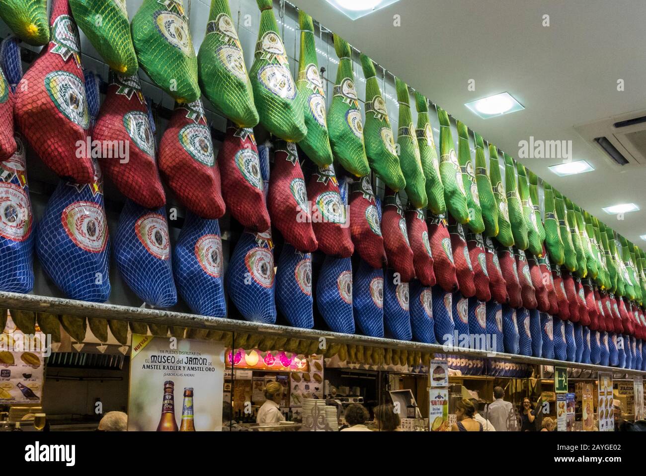 Il tapas bar, Madrid, Spagna Foto Stock