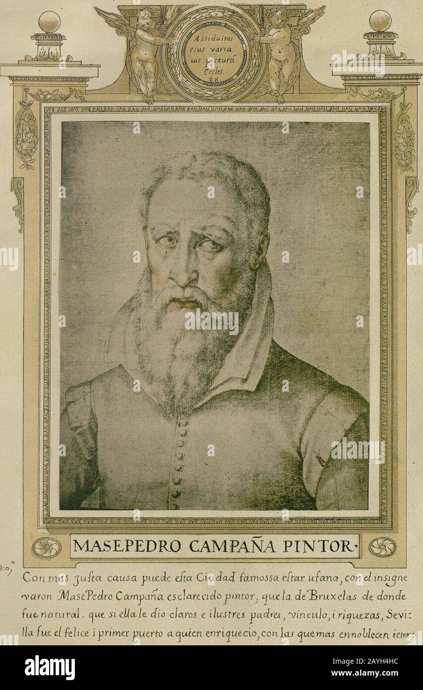 Francisco pacheco-pedro de campaña. Foto Stock