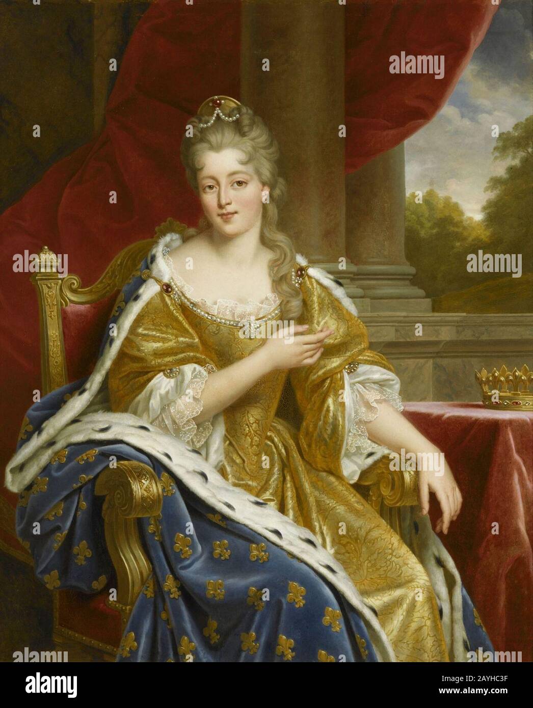 Francoise Marie De Bourbon Di Caminade Alexandre-François. Foto Stock