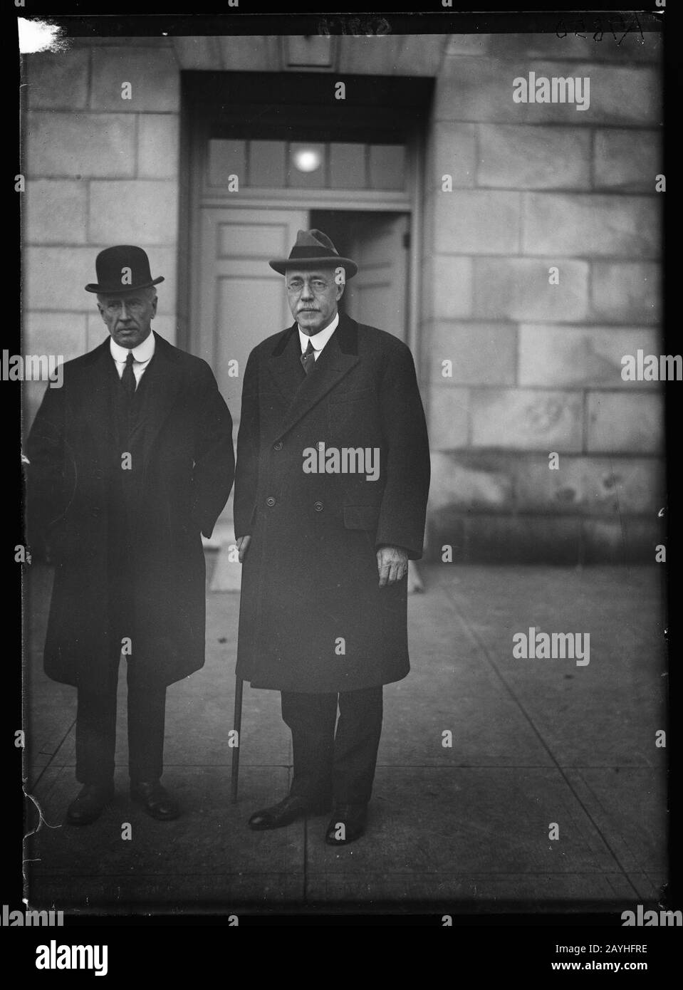 Frank W. Vanderlip, di N.Y., che ha testimoniato davanti al Comitato Teapot Dome Foto Stock