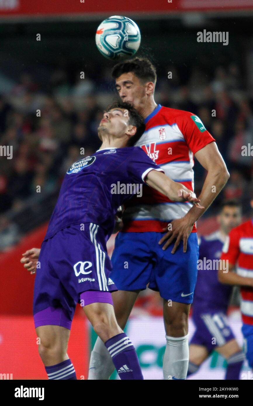 Granada, Spagna. 15th Feb, 2020. Martinez durante la partita Granada CF contro Real Valladolid allo stadio Los Carmenes Sabato 15 Febbraio 2020 Credit: Cordon PRESS/Alamy Live News Foto Stock