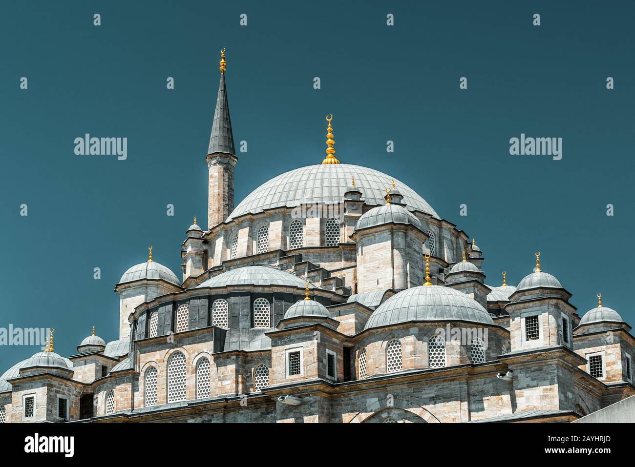 La Moschea Fatih (Moschea Del Conquistatore) A Istanbul, Turchia Foto Stock