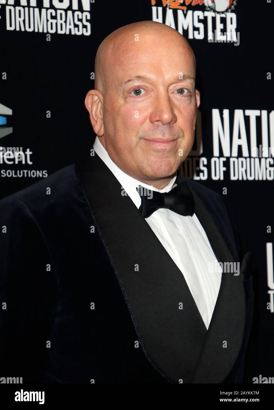 Londra, Regno Unito. 15th Feb, 2020. Terry Stone frequenta la United Nation, Tre Decenni Di Drum e Bass Premiere alla Troxy, Limehouse di Londra. Credit: Sopa Images Limited/Alamy Live News Foto Stock