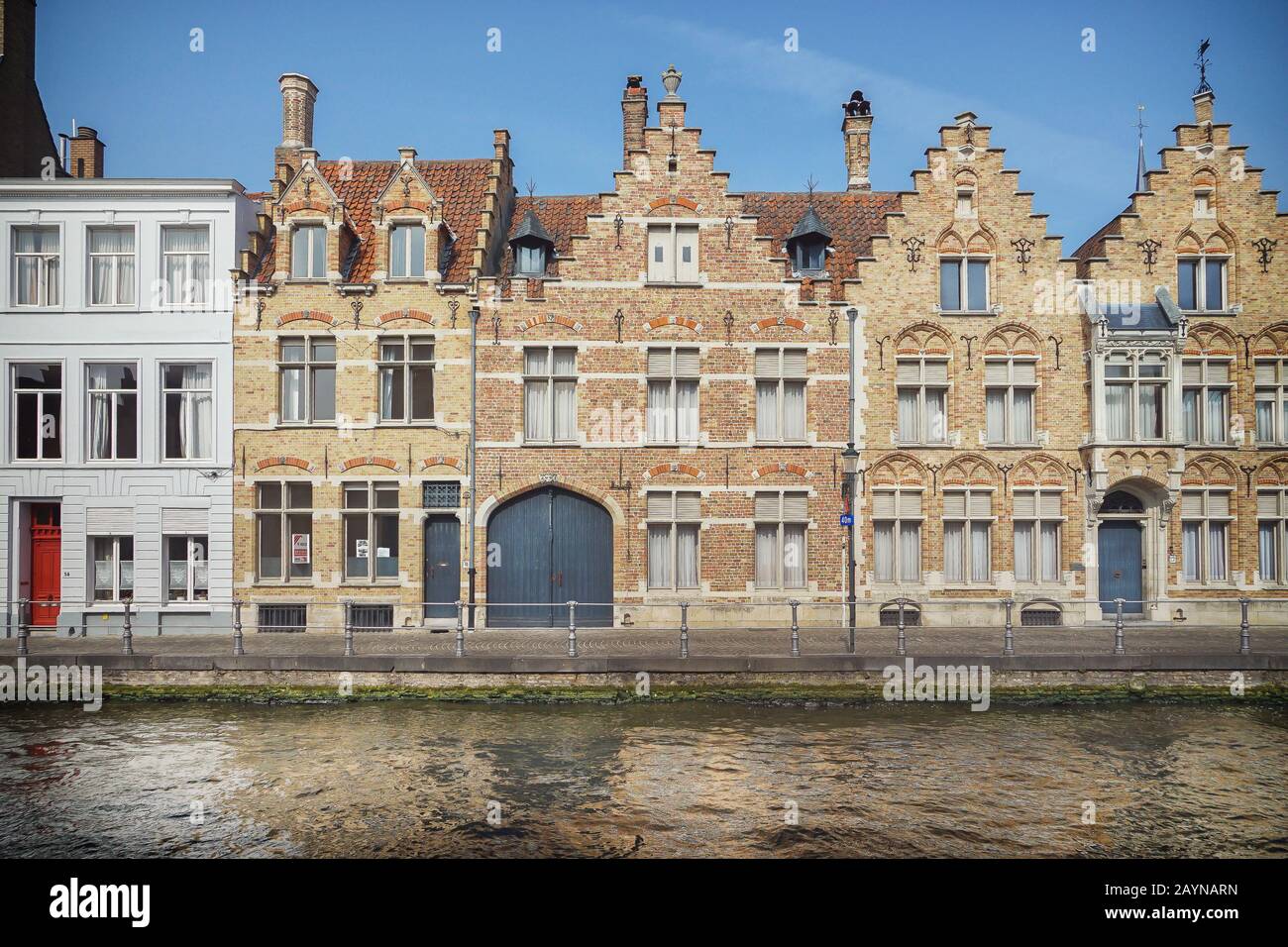 La città di Bruges, in Belgio. Foto Stock