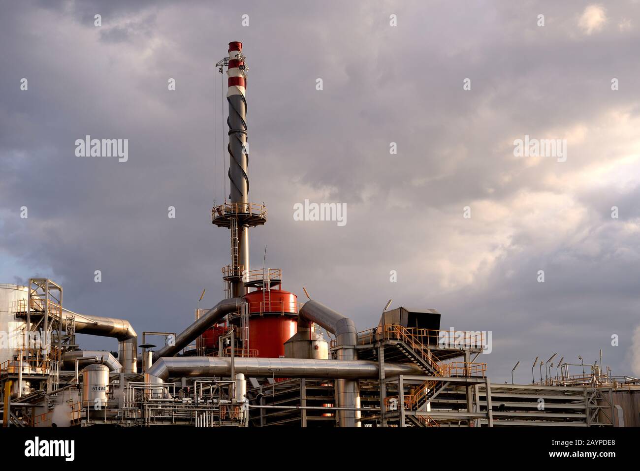 Porto di Bilbao Biscay, Paese Basco, Euskadi, Spagna, Europa Foto Stock