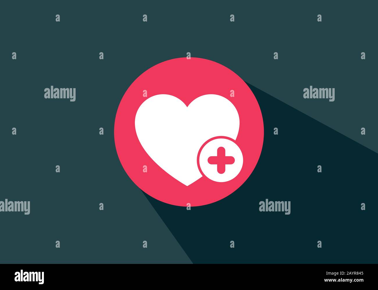 Icona Preferiti con simbolo più. Icona Preferiti, simbolo aggiunta cuore più, simbolo segnalibro, pulsante Illustrazione Vettoriale