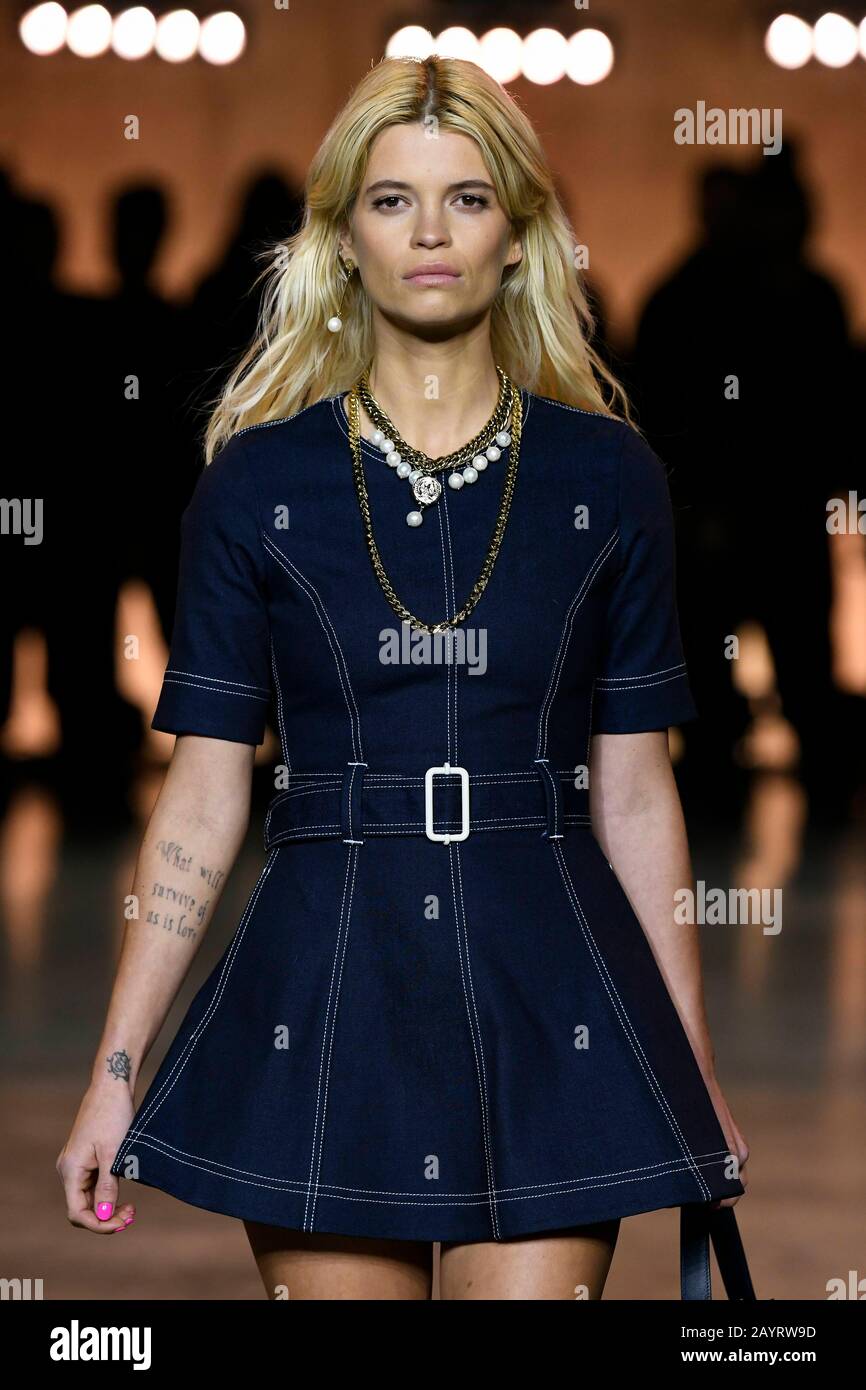 Pixie Geldof al Runway Tommy Hilfiger AW20 durante la settimana della moda di Londra febbraio 2020 - Londra, Regno Unito 16/02/2020 | utilizzo in tutto il mondo Foto Stock