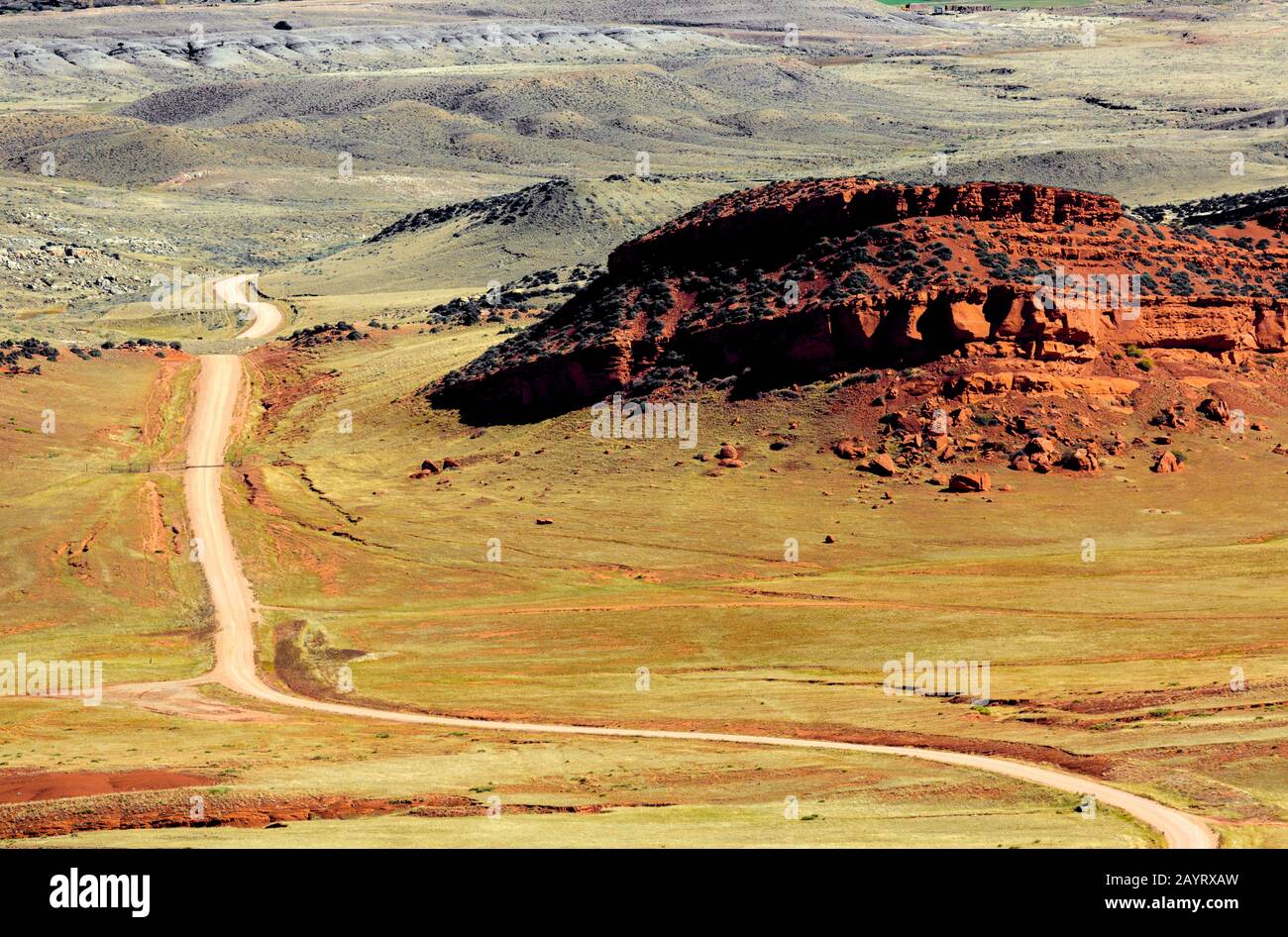 WY02464-00...WYOMING - Johson County 67 Mayoworth Road. Foto Stock